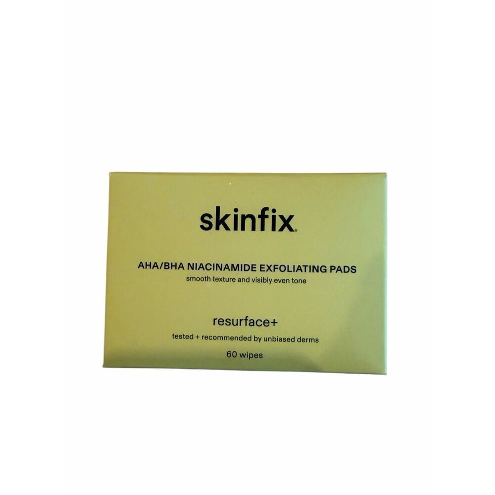 New Skinfix Resurface+ AHA/BHA Niacinamide Exfoliating Pads